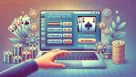 Métodos de levantamento de ganhos de casino