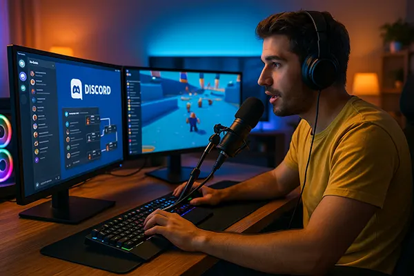 Gamer beim Turnier