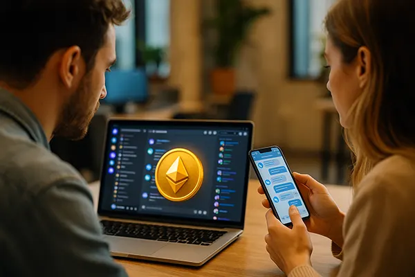 Engajamento cripto recompensado