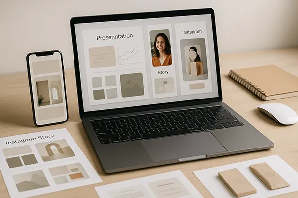 mockup de apresentação