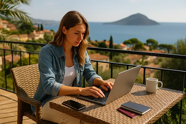 Nomade digitale lavoro